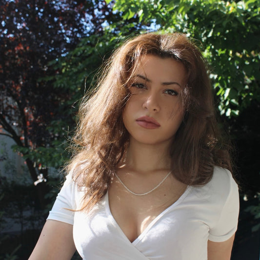 Czech Glow-in-the-Dark Bead Necklace