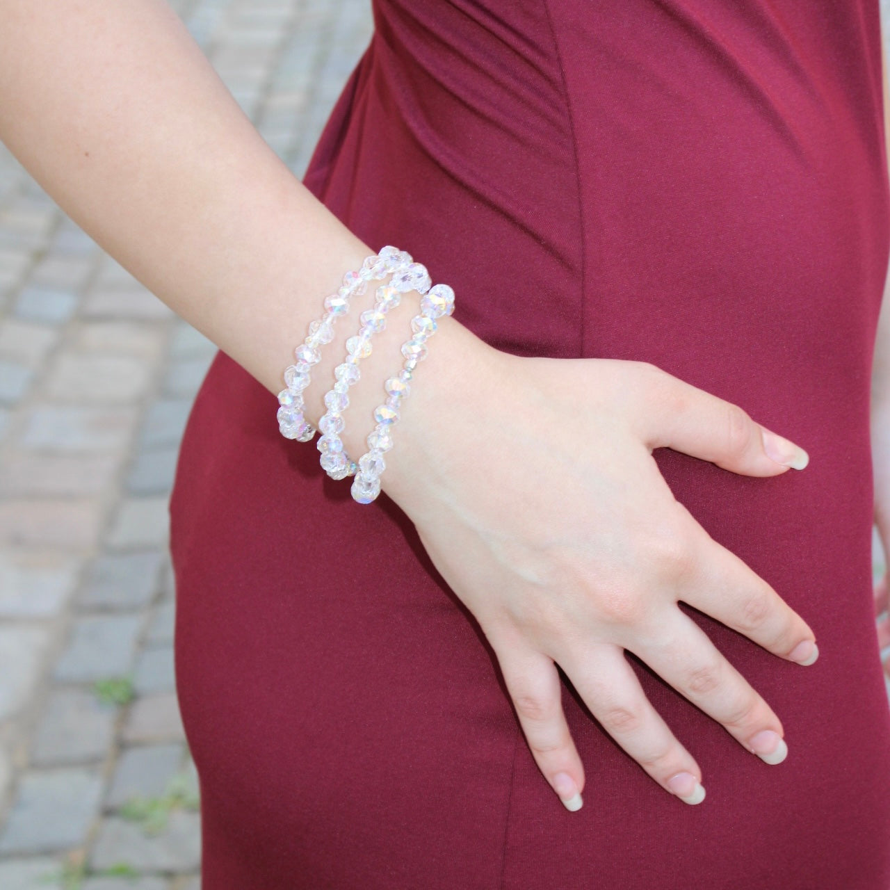 Glass bracelets